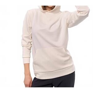 NEW FRENCH KYSS pullover hoodie in ivory